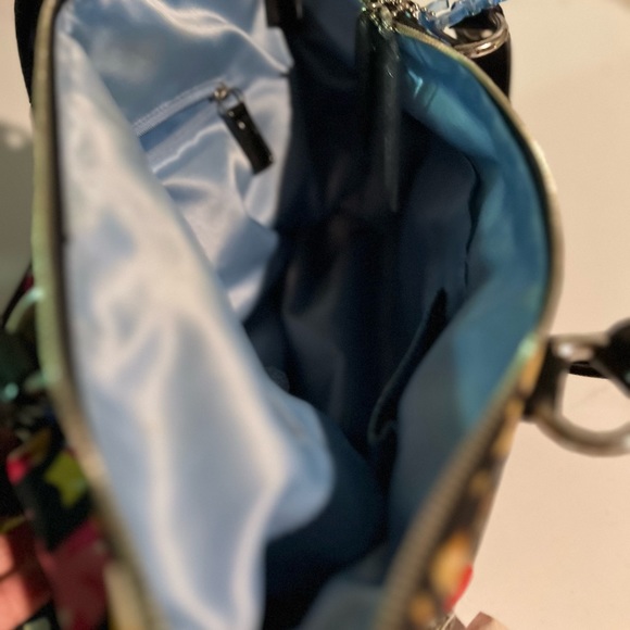 Coach Poppy Blue Pop C Glam Shoulder Bag Pocket Tote 15375M Rare Limited Edition - Picture 5 of 8